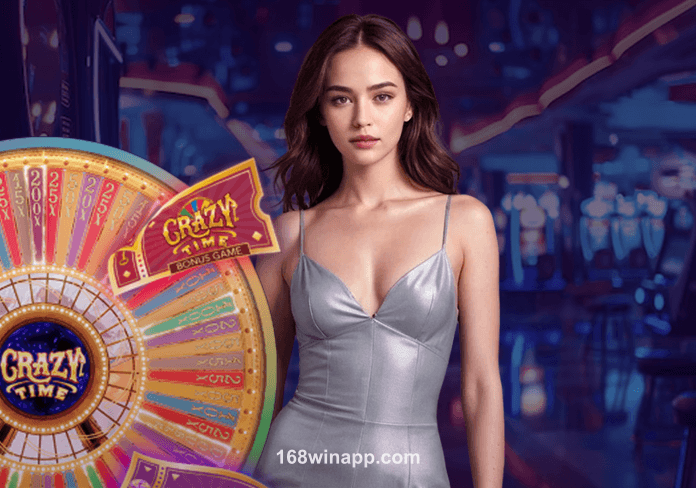 Hình ảnh trò chơi Crazy Time tại win168